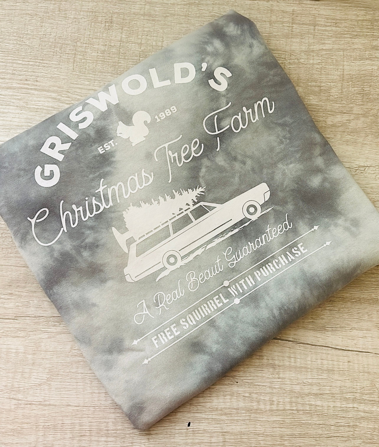 Griswold’s Front&Back design (M) Tie dye