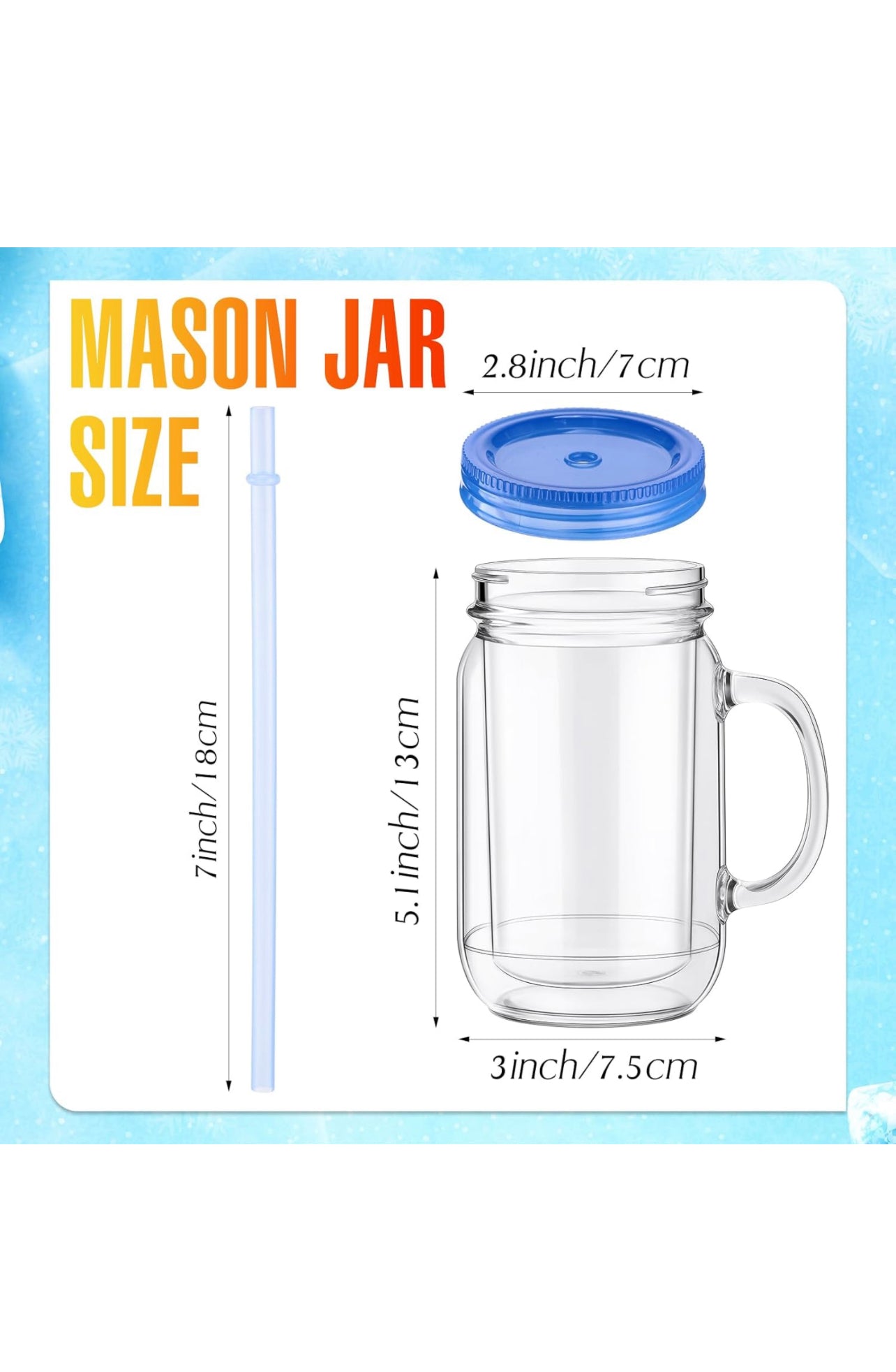 20 oz Snow Globes
