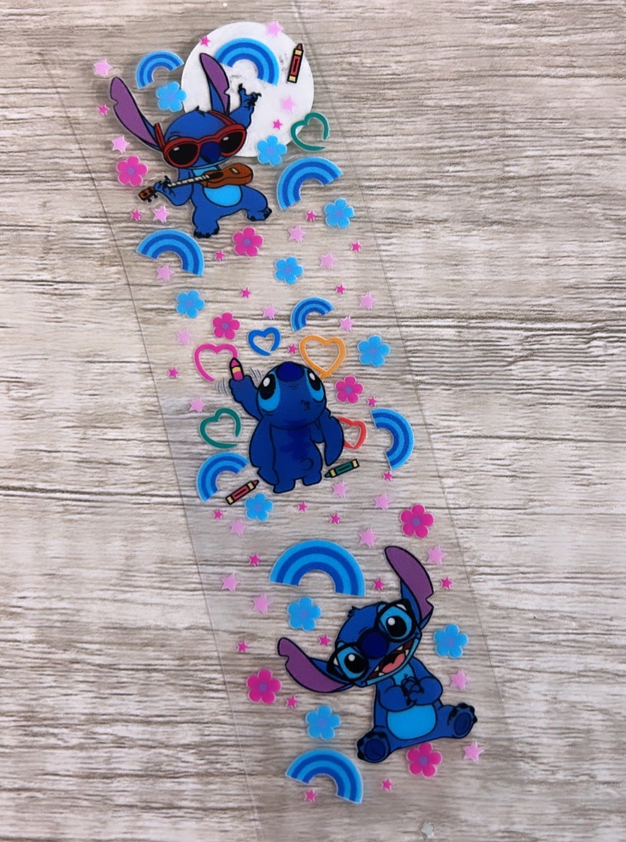 #12 Stitch Rainbows/Crayons