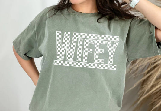 Wifey Checkered