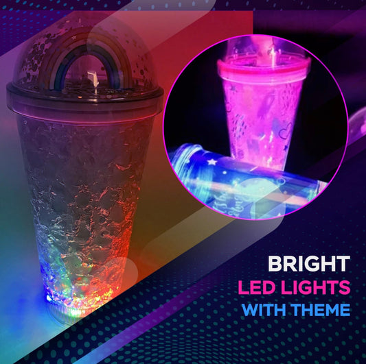 20 oz doubles wall kids light up cups