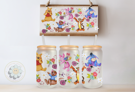 # 90 Floral Pooh & Friends