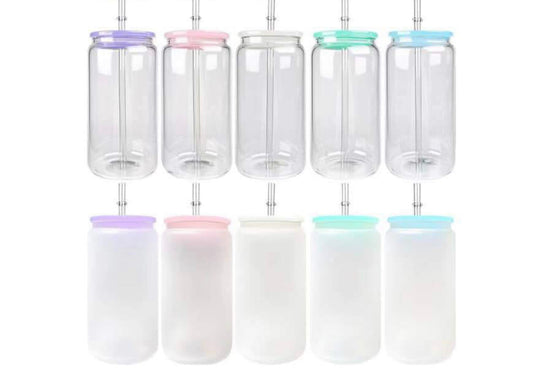 Custom Color lid frosted cup
