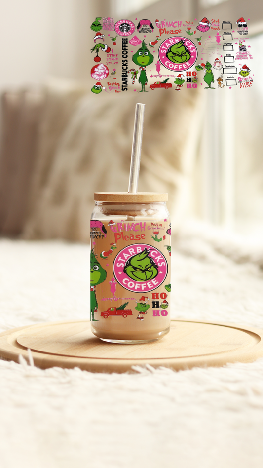 Grinch Starbies Coffee