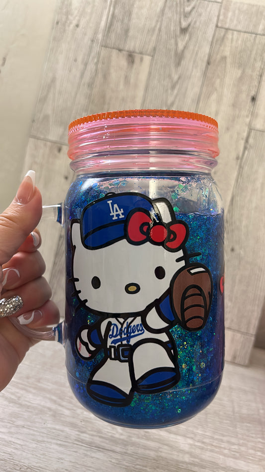 Snow globe HK LA plastic