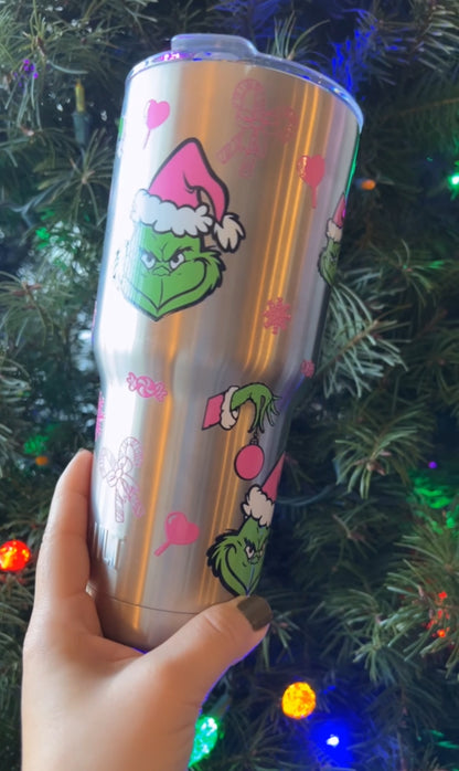 30oz Grinch Tumbler