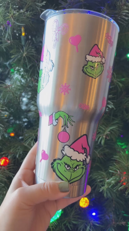 30oz Grinch Tumbler