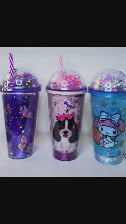 20 oz doubles wall kids light up cups
